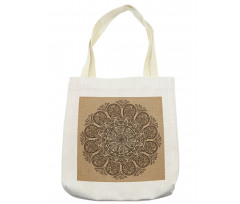 Flower Leaves Stems Tote Bag