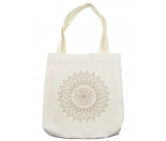 Pointillist Lace Art Tote Bag