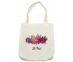 Saint Paul Skyline Tote Bag