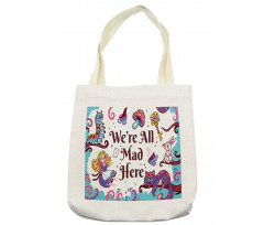 Alice in Wonderland Tote Bag