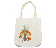 Hookah Caterpillar Tote Bag