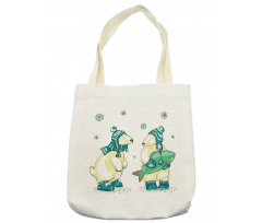 Friends Fish Xmas Tote Bag