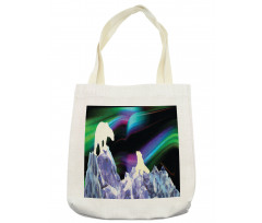 Aurora Borealis Ice Tote Bag