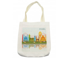 Cultural Landmarks Tote Bag