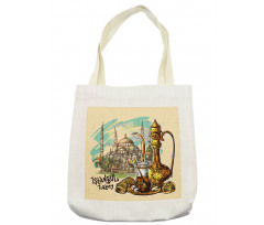 Teapot Sweets Turkish Tote Bag