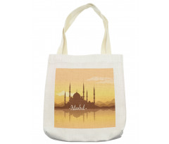 Panorama Sunset View Tote Bag