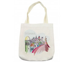 Aerial Scenery Urban Tote Bag