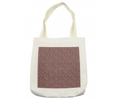 Vibrant Magenta Insects Tote Bag