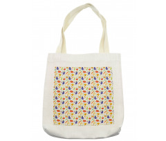 Nursery Cartoon Pattern Tote Bag