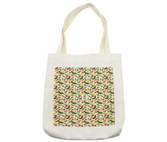 Vegetarian Cartoon Tote Bag