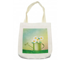 Watering Can Flowerpot Tote Bag