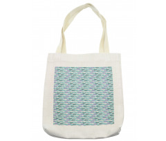 Continuous Rain Clouds Tote Bag