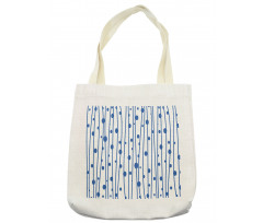 Water Drop Lines Tote Bag