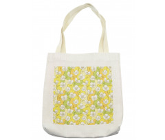 Delicate White Petals Tote Bag