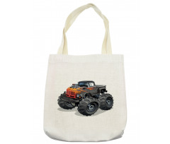 Cartoon Truck Tote Bag