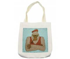 Melancholic Yeti Pipe Tote Bag