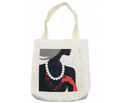 Pearl Necklace Tote Bag