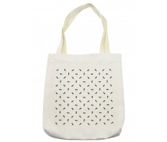 Repeating Moccasin Pattern Tote Bag