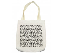 Twenties Fashion Hats Tote Bag