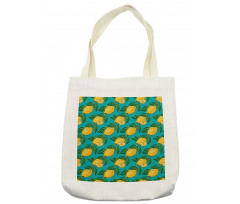 Hand Drawn Style Lemons Tote Bag