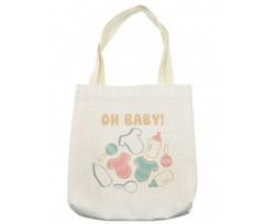 Newborn Infant Bodysuit Tote Bag