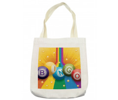 Colorful Balls Rainbow Tote Bag