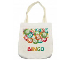 Lottery Game with Balls Tote Bag