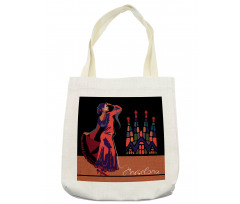 Traditonal Dancer Woman Tote Bag