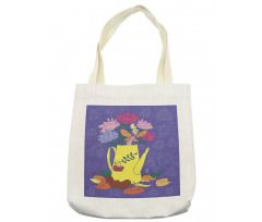 Flower Bucket Water Can Tote Bag