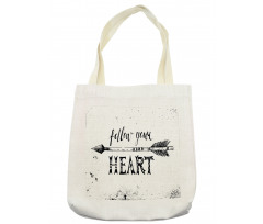 Follow Your Heart Tote Bag