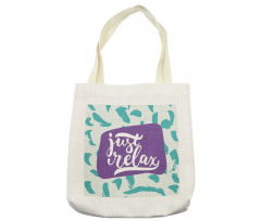 Calligraphic Message Tote Bag