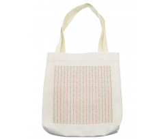 Pastel Flora and Stripes Tote Bag