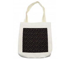 Rosebuds with Stems and Leaves Tote Bag