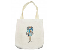 Rococo Aristocrat Man Tote Bag