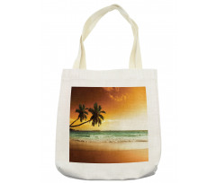 Palm Tree Exotic Beach Tote Bag