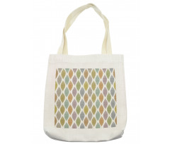 Scribbled Ogee Motifs Tote Bag