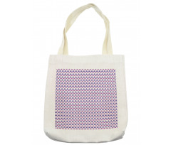 Small Triangles Grid Tote Bag