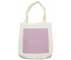 Intermingled Curvy Stems Tote Bag