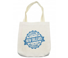 Welcome City Stamp Tote Bag