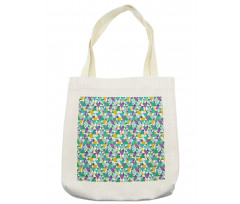 Triangles Mardi Grass Tote Bag