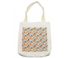 Woodland Animals Tote Bag