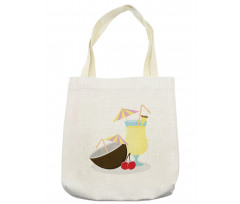 Pina Colada Cocktail Tote Bag