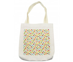 Seasonal Birds and Bees Tote Bag