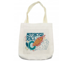 Colorful Tire Words Tote Bag