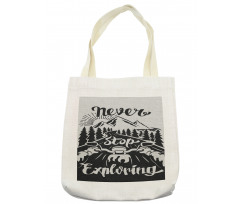 Road to the Mountains Tote Bag