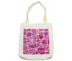 Uneven Color Blocks Tote Bag