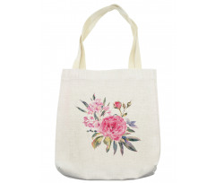 Romantic Roses Bouquet Tote Bag