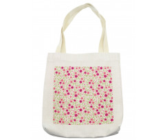 Summer Daisies Pastel Tone Tote Bag