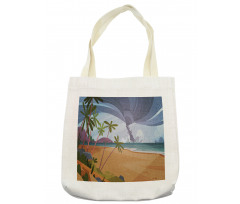 Hurricane in Ocean Beach Tote Bag