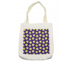 Crescent Moon in Sky Stars Tote Bag